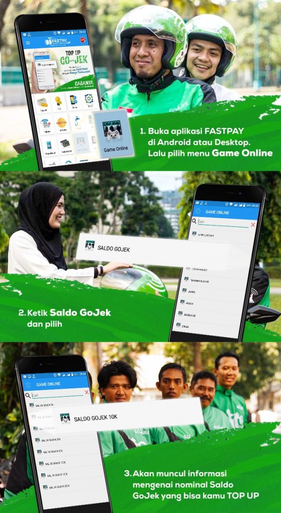 topup gojek fastpay mudah