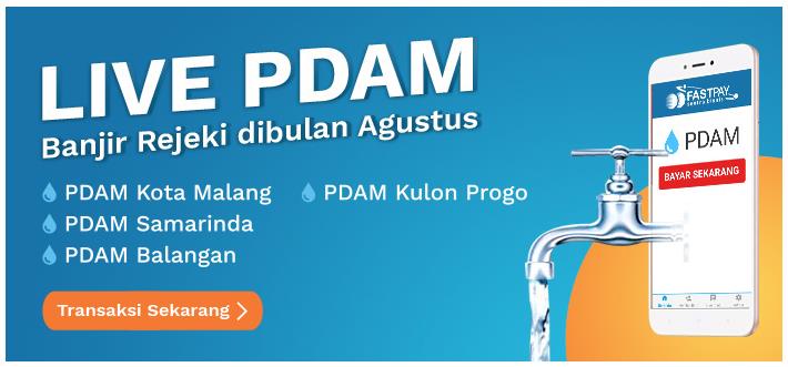 live PDAM ppob fastpay bulan Agustus