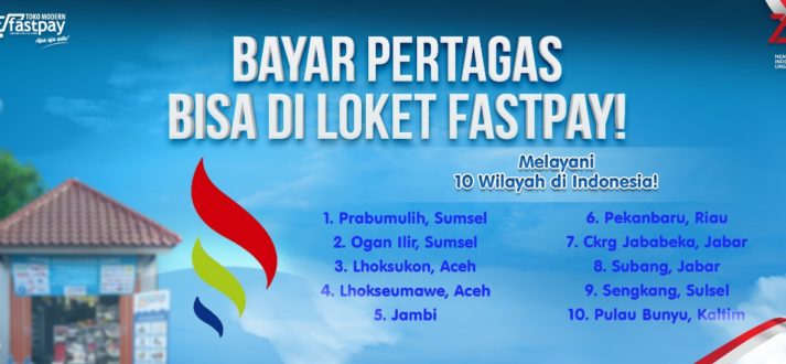 loket pembayaran pertagas fastpay