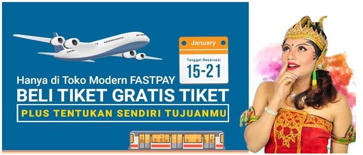 bonus tiket KAI Fastpay