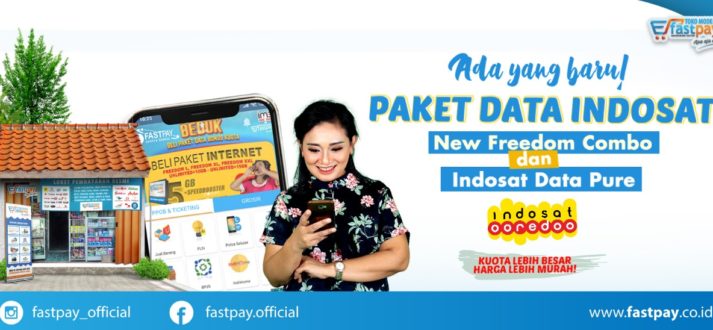 jualan paket data indosat oredo toko modern ppob fastpay